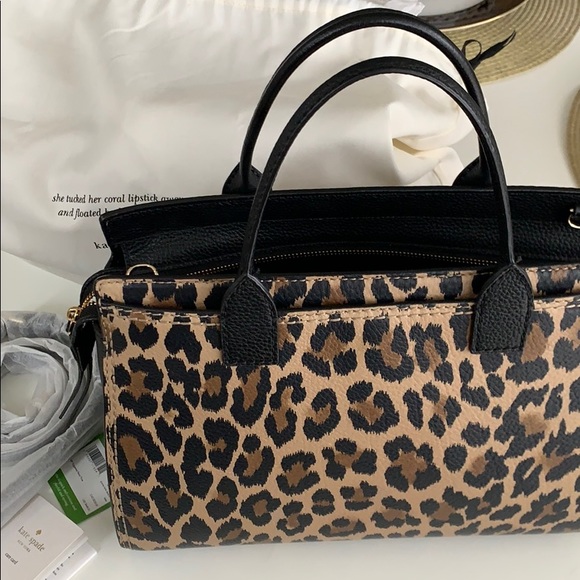 Kate Spade leopard purse - Picture 7 of 10